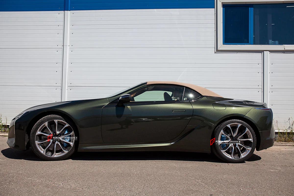 CARBON CERAMIC BIG BRAKE KIT for LEXUS LC500 2017+

Forza Performance Group offers various types of big brake kits, all types of aftermarket brake calipers, as well as genuine original brands of all types, such as AP Racing, Brembo, Akebono, AMG, M Performance, Audi, Porsche, Lamborghini, Toyota TRD, etc.

Material: Carbon Ceramic

Current set includes:

2x Authentic Brembo 6 pot Front Brake Calipers
2x Authentic Brembo 4 pot Rear Brake Calipers
2x Authentic Akebono Electronic Parking Brakes
2x Front Brake 