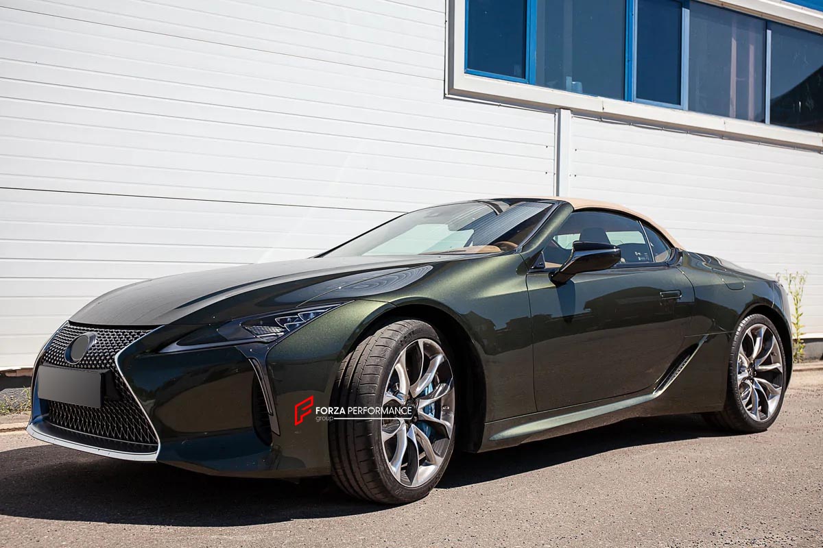 CARBON CERAMIC BIG BRAKE KIT for LEXUS LC500 2017+

Forza Performance Group offers various types of big brake kits, all types of aftermarket brake calipers, as well as genuine original brands of all types, such as AP Racing, Brembo, Akebono, AMG, M Performance, Audi, Porsche, Lamborghini, Toyota TRD, etc.

Material: Carbon Ceramic

Current set includes:

2x Authentic Brembo 6 pot Front Brake Calipers
2x Authentic Brembo 4 pot Rear Brake Calipers
2x Authentic Akebono Electronic Parking Brakes
2x Front Brake 