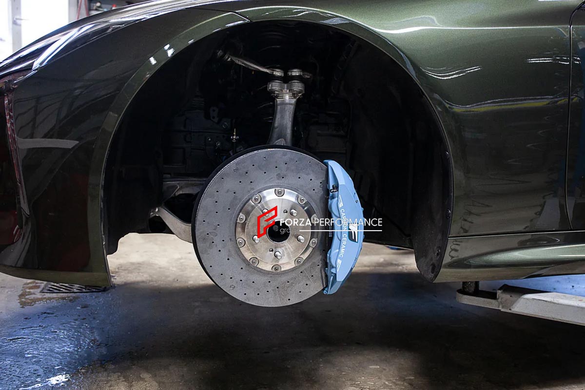 CARBON CERAMIC BIG BRAKE KIT for LEXUS LC500 2017+

Forza Performance Group offers various types of big brake kits, all types of aftermarket brake calipers, as well as genuine original brands of all types, such as AP Racing, Brembo, Akebono, AMG, M Performance, Audi, Porsche, Lamborghini, Toyota TRD, etc.

Material: Carbon Ceramic

Current set includes:

2x Authentic Brembo 6 pot Front Brake Calipers
2x Authentic Brembo 4 pot Rear Brake Calipers
2x Authentic Akebono Electronic Parking Brakes
2x Front Brake 