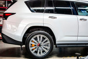 CARBON CERAMIC BIG BRAKE KIT for LEXUS LX600

Forza Performance Group offers various types of big brake kits, all types of aftermarket brake calipers, as well as genuine original brands of all types, such as AP Racing, Brembo, Akebono, AMG, M Performance, Audi, Porsche, Lamborghini, Toyota TRD, etc.

Material: Carbon Ceramic

Current set includes:

2x Authentic Akebono 10 pot Front Brake Calipers
2x Authentic Akebono 4 pot Rear Brake Calipers
2x Authentic Akebono Electronic Parking Brakes
2x Front Brake Dis