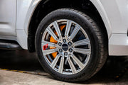 CARBON CERAMIC BIG BRAKE KIT for LEXUS LX600

Forza Performance Group offers various types of big brake kits, all types of aftermarket brake calipers, as well as genuine original brands of all types, such as AP Racing, Brembo, Akebono, AMG, M Performance, Audi, Porsche, Lamborghini, Toyota TRD, etc.

Material: Carbon Ceramic

Current set includes:

2x Authentic Akebono 10 pot Front Brake Calipers
2x Authentic Akebono 4 pot Rear Brake Calipers
2x Authentic Akebono Electronic Parking Brakes
2x Front Brake Dis