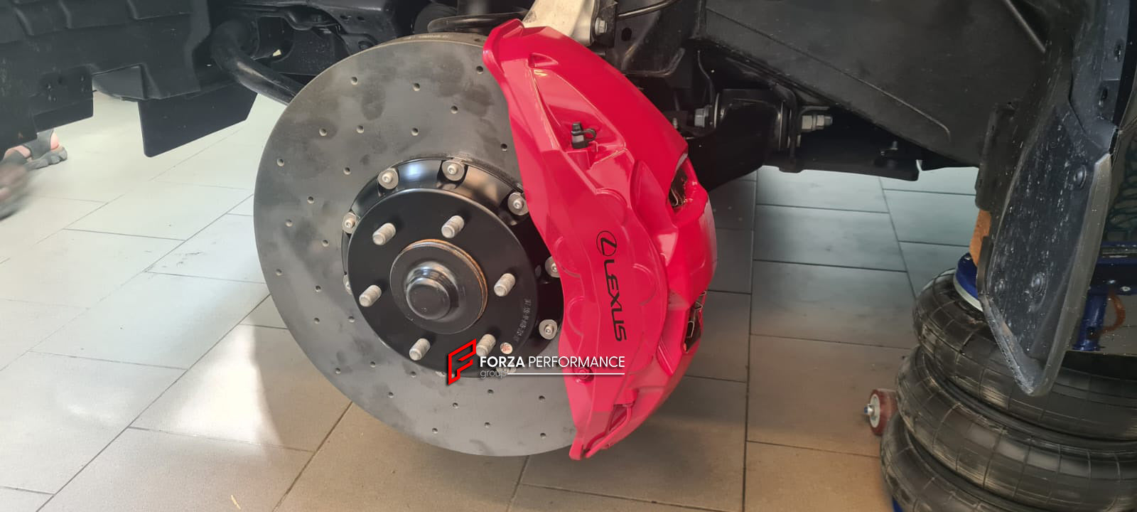 CARBON CERAMIC BIG BRAKE KIT for LEXUS LX600

Forza Performance Group offers various types of big brake kits, all types of aftermarket brake calipers, as well as genuine original brands of all types, such as AP Racing, Brembo, Akebono, AMG, M Performance, Audi, Porsche, Lamborghini, Toyota TRD, etc.

Material: Carbon Ceramic

Current set includes:

2x Authentic Akebono 10 pot Front Brake Calipers
2x Authentic Akebono 4 pot Rear Brake Calipers
2x Authentic Akebono Electronic Parking Brakes
2x Front Brake Dis