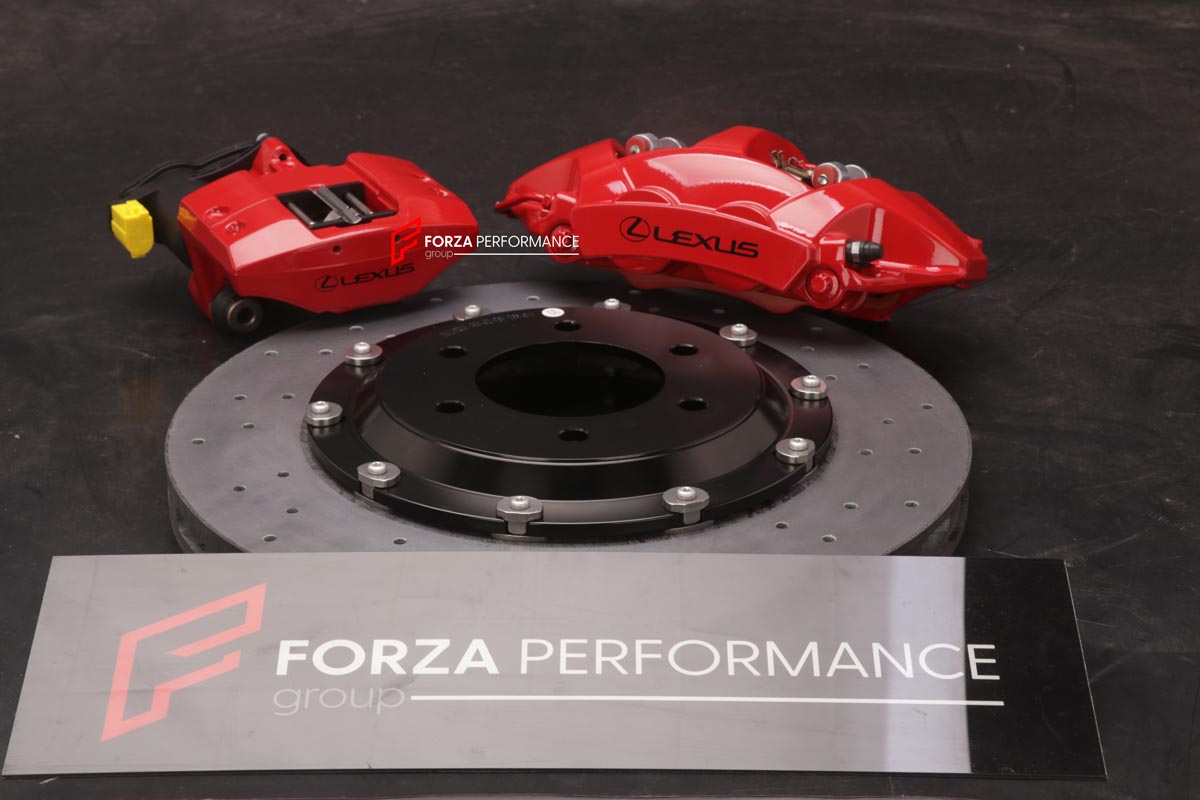 CARBON CERAMIC BIG BRAKE KIT for LEXUS LX600

Forza Performance Group offers various types of big brake kits, all types of aftermarket brake calipers, as well as genuine original brands of all types, such as AP Racing, Brembo, Akebono, AMG, M Performance, Audi, Porsche, Lamborghini, Toyota TRD, etc.

Material: Carbon Ceramic

Current set includes:

2x Authentic Akebono 10 pot Front Brake Calipers
2x Authentic Akebono 4 pot Rear Brake Calipers
2x Authentic Akebono Electronic Parking Brakes
2x Front Brake Dis