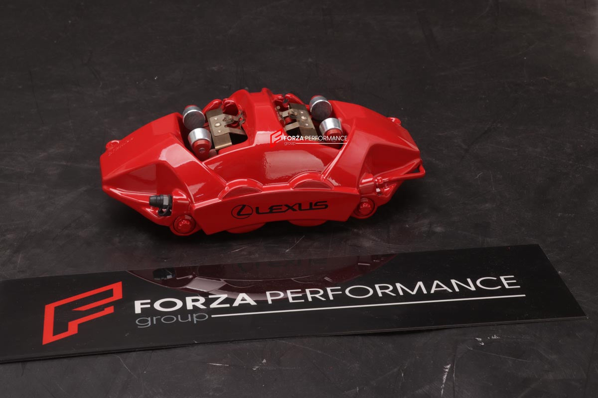 CARBON CERAMIC BIG BRAKE KIT for LEXUS LX600

Forza Performance Group offers various types of big brake kits, all types of aftermarket brake calipers, as well as genuine original brands of all types, such as AP Racing, Brembo, Akebono, AMG, M Performance, Audi, Porsche, Lamborghini, Toyota TRD, etc.

Material: Carbon Ceramic

Current set includes:

2x Authentic Akebono 10 pot Front Brake Calipers
2x Authentic Akebono 4 pot Rear Brake Calipers
2x Authentic Akebono Electronic Parking Brakes
2x Front Brake Dis