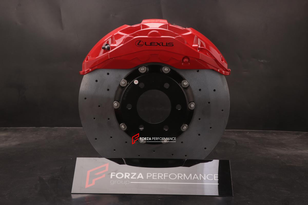 CARBON CERAMIC BIG BRAKE KIT for LEXUS LX600

Forza Performance Group offers various types of big brake kits, all types of aftermarket brake calipers, as well as genuine original brands of all types, such as AP Racing, Brembo, Akebono, AMG, M Performance, Audi, Porsche, Lamborghini, Toyota TRD, etc.

Material: Carbon Ceramic

Current set includes:

2x Authentic Akebono 10 pot Front Brake Calipers
2x Authentic Akebono 4 pot Rear Brake Calipers
2x Authentic Akebono Electronic Parking Brakes
2x Front Brake Dis