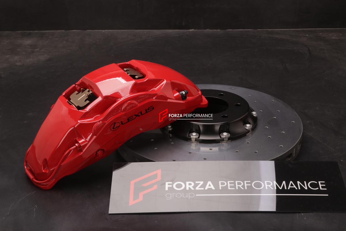 CARBON CERAMIC BIG BRAKE KIT for LEXUS LX600

Forza Performance Group offers various types of big brake kits, all types of aftermarket brake calipers, as well as genuine original brands of all types, such as AP Racing, Brembo, Akebono, AMG, M Performance, Audi, Porsche, Lamborghini, Toyota TRD, etc.

Material: Carbon Ceramic

Current set includes:

2x Authentic Akebono 10 pot Front Brake Calipers
2x Authentic Akebono 4 pot Rear Brake Calipers
2x Authentic Akebono Electronic Parking Brakes
2x Front Brake Dis