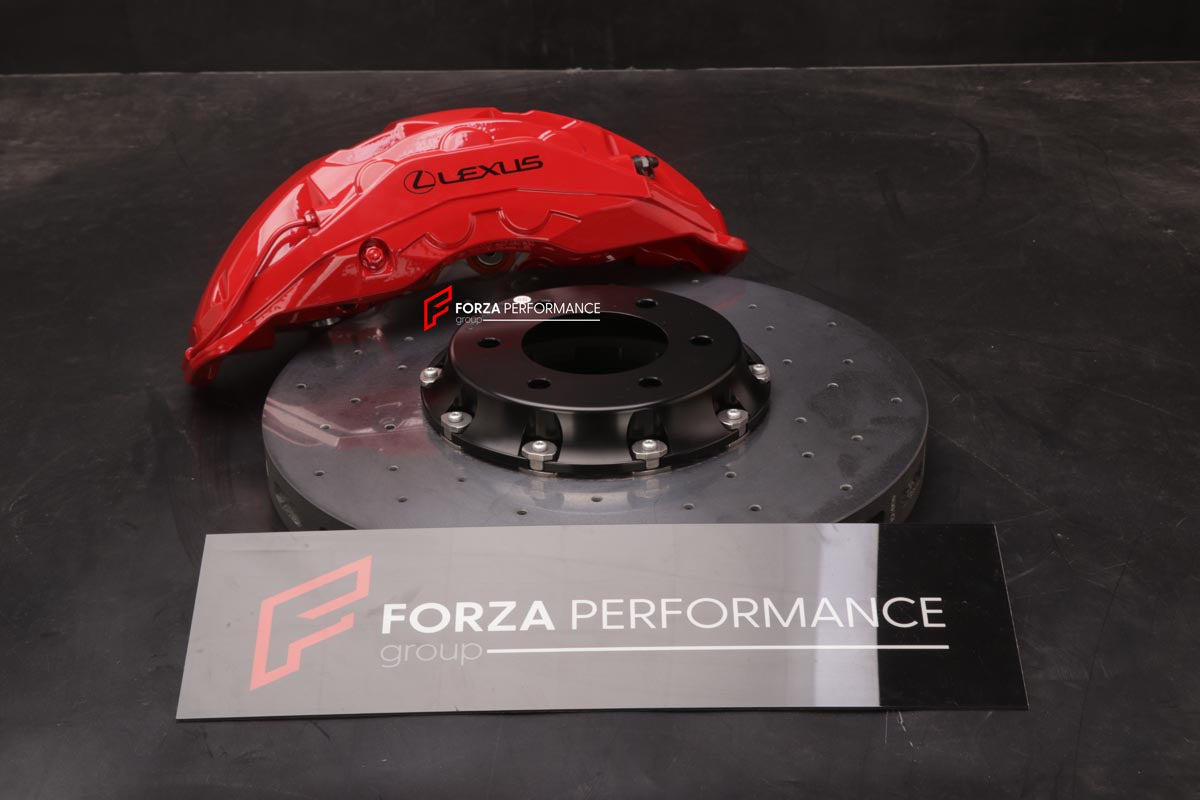 CARBON CERAMIC BIG BRAKE KIT for LEXUS LX600

Forza Performance Group offers various types of big brake kits, all types of aftermarket brake calipers, as well as genuine original brands of all types, such as AP Racing, Brembo, Akebono, AMG, M Performance, Audi, Porsche, Lamborghini, Toyota TRD, etc.

Material: Carbon Ceramic

Current set includes:

2x Authentic Akebono 10 pot Front Brake Calipers
2x Authentic Akebono 4 pot Rear Brake Calipers
2x Authentic Akebono Electronic Parking Brakes
2x Front Brake Dis
