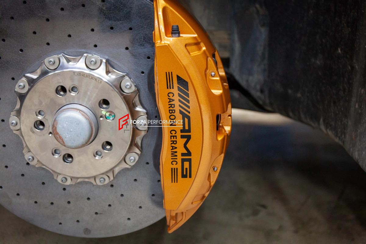 CARBON CERAMIC BIG BRAKE KIT for MERCEDES-BENZ EQS SUV X296 2022+

Forza Performance Group offers various types of big brake kits, all types of aftermarket brake calipers, as well as genuine original brands of all types, such as AP Racing, Brembo, Akebono, AMG, M Performance, Audi, Porsche, Lamborghini, Toyota TRD, etc.

Material: Carbon Ceramic

Current set includes:

2x Genuine Mercedes Benz AMG 6 Pot Front Brake Calipers

2x Genuine Mercedes Benz AMG 1 pot Rear Brake Calipers
2x Front Brake Discs 420 mm
