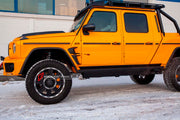 CARBON CERAMIC BIG BRAKE KIT for MERCEDES-BENZ G-CLASS 4×4

Forza Performance Group offers various types of big brake kits, all types of aftermarket brake calipers, as well as genuine original brands of all types, such as AP Racing, Brembo, Akebono, AMG, M Performance, Audi, Porsche, Lamborghini, Toyota TRD, etc.

Material: Carbon Ceramic

Current set includes:

2x 6 Pot Front Brake Calipers
2x 4 pot Rear Brake Calipers
2x Electronic Parking Brakes
2x Front Brake Discs 440 mm
2x Rear Brake Discs 410 mm
4x B