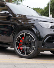 CARBON CERAMIC BIG BRAKE KIT for MERCEDES-BENZ GLE63 W167 2019+

Forza Performance Group offers various types of big brake kits, all types of aftermarket brake calipers, as well as genuine original brands of all types, such as AP Racing, Brembo, Akebono, AMG, M Performance, Audi, Porsche, Lamborghini, Toyota TRD, etc.

Material: Carbon Ceramic

Current set includes:

2x Authentic Akebono 10 Pot Front Brake Calipers
2x Authentic Brembo 4 pot Rear Brake Calipers
2x Authentic Brembo Electronic Handbrake
2x Fro