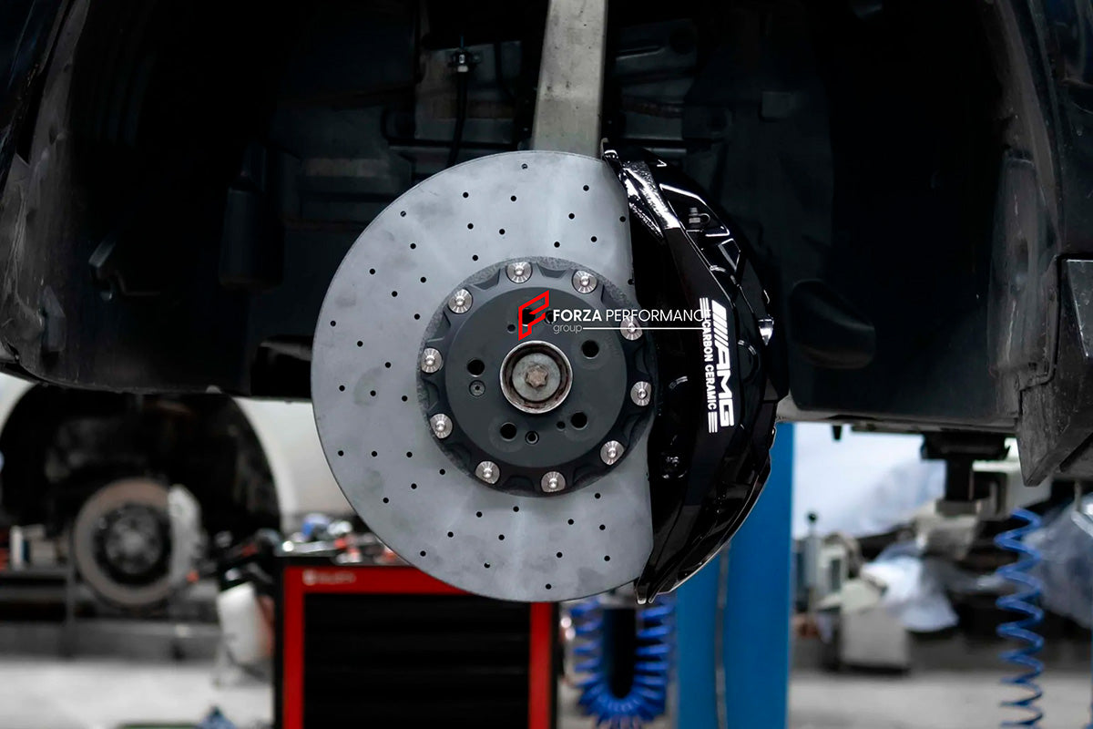 CARBON CERAMIC BIG BRAKE KIT for MERCEDES-BENZ GLE63 W167 2019+

Forza Performance Group offers various types of big brake kits, all types of aftermarket brake calipers, as well as genuine original brands of all types, such as AP Racing, Brembo, Akebono, AMG, M Performance, Audi, Porsche, Lamborghini, Toyota TRD, etc.

Material: Carbon Ceramic

Current set includes:

2x Authentic Akebono 10 Pot Front Brake Calipers

2x Front Brake Discs 420 mm
2x Rear Brake Discs 410 mm
2x Brake Caliper Adapters
2x Brake Pa