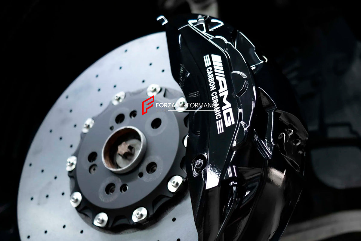 CARBON CERAMIC BIG BRAKE KIT for MERCEDES-BENZ GLE63 W167 2019+

Forza Performance Group offers various types of big brake kits, all types of aftermarket brake calipers, as well as genuine original brands of all types, such as AP Racing, Brembo, Akebono, AMG, M Performance, Audi, Porsche, Lamborghini, Toyota TRD, etc.

Material: Carbon Ceramic

Current set includes:

2x Authentic Akebono 10 Pot Front Brake Calipers

2x Front Brake Discs 420 mm
2x Rear Brake Discs 410 mm
2x Brake Caliper Adapters
2x Brake Pa
