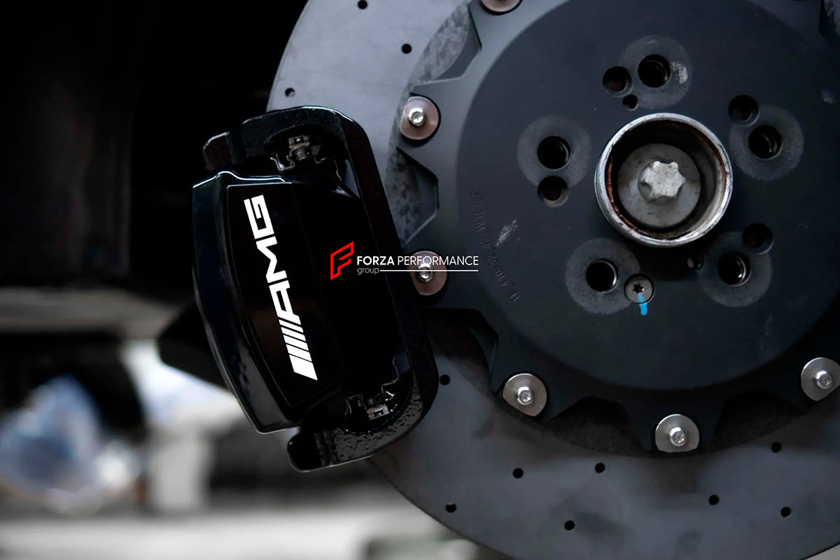 CARBON CERAMIC BIG BRAKE KIT for MERCEDES-BENZ GLE63 W167 2019+

Forza Performance Group offers various types of big brake kits, all types of aftermarket brake calipers, as well as genuine original brands of all types, such as AP Racing, Brembo, Akebono, AMG, M Performance, Audi, Porsche, Lamborghini, Toyota TRD, etc.

Material: Carbon Ceramic

Current set includes:

2x Authentic Akebono 10 Pot Front Brake Calipers

2x Front Brake Discs 420 mm
2x Rear Brake Discs 410 mm
2x Brake Caliper Adapters
2x Brake Pa
