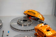 CARBON CERAMIC BIG BRAKE KIT for MERCEDES-BENZ SL 63 AMG R232 2022+

Forza Performance Group offers various types of big brake kits, all types of aftermarket brake calipers, as well as genuine original brands of all types, such as AP Racing, Brembo, Akebono, AMG, M Performance, Audi, Porsche, Lamborghini, Toyota TRD, etc.

Material: Carbon Ceramic

Current set includes:

2x Genuine Mercedes Benz AMG 6 Pot Front Brake Calipers

2x Genuine Mercedes Benz AMG 1 pot Rear Brake Calipers
2x Front Brake Discs 402 m
