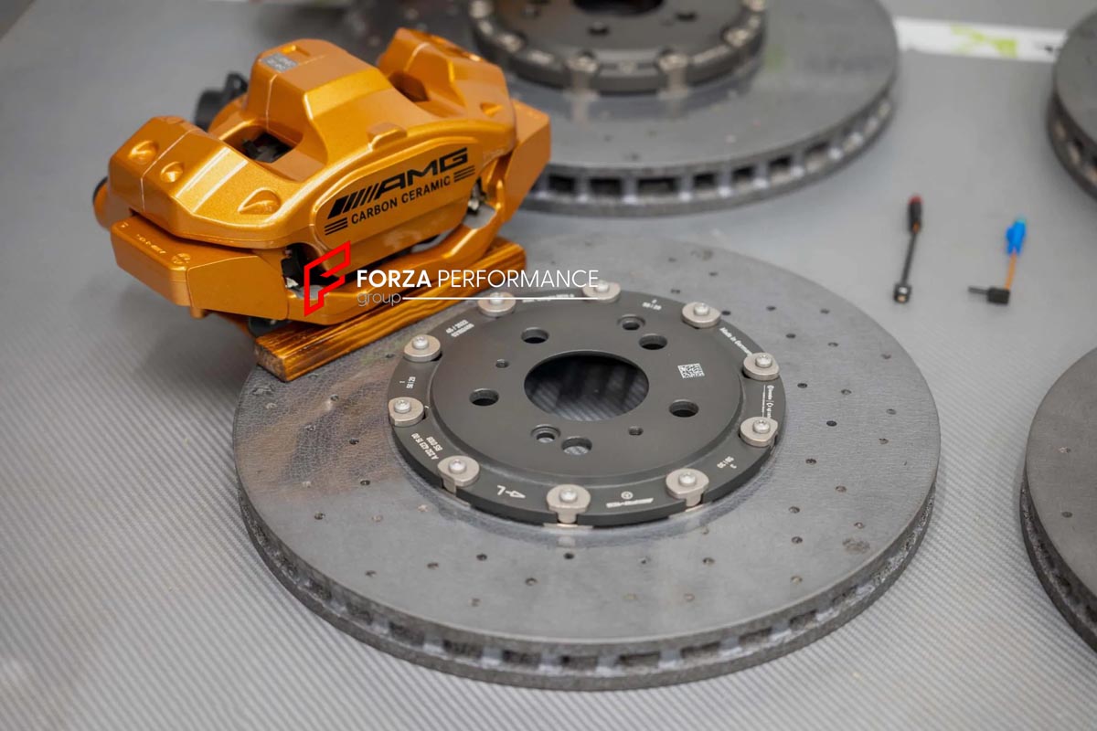 CARBON CERAMIC BIG BRAKE KIT for MERCEDES-BENZ SL 63 AMG R232 2022+

Forza Performance Group offers various types of big brake kits, all types of aftermarket brake calipers, as well as genuine original brands of all types, such as AP Racing, Brembo, Akebono, AMG, M Performance, Audi, Porsche, Lamborghini, Toyota TRD, etc.

Material: Carbon Ceramic

Current set includes:

2x Genuine Mercedes Benz AMG 6 Pot Front Brake Calipers

2x Genuine Mercedes Benz AMG 1 pot Rear Brake Calipers
2x Front Brake Discs 402 m