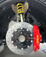 CARBON CERAMIC BIG BRAKE KIT for MINI COOPER F56 2021 - 2024

Forza Performance Group offers various types of big brake kits, all types of aftermarket brake calipers, as well as genuine original brands of all types, such as AP Racing, Brembo, Akebono, AMG, M Performance, Audi, Porsche, Lamborghini, Toyota TRD, etc.

Material: Carbon Ceramic

Current set includes:

2x Authentic AP9660 10 pot Front Brake Calipers

2x Front Brake Discs 355 mm

2x Brake Caliper Adapters
2x Brake Pads