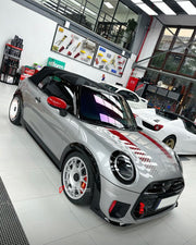 CARBON CERAMIC BIG BRAKE KIT for MINI COOPER F56 2021 - 2024

Forza Performance Group offers various types of big brake kits, all types of aftermarket brake calipers, as well as genuine original brands of all types, such as AP Racing, Brembo, Akebono, AMG, M Performance, Audi, Porsche, Lamborghini, Toyota TRD, etc.

Material: Carbon Ceramic

Current set includes:

2x Authentic AP9660 10 pot Front Brake Calipers

2x Front Brake Discs 355 mm

2x Brake Caliper Adapters
2x Brake Pads