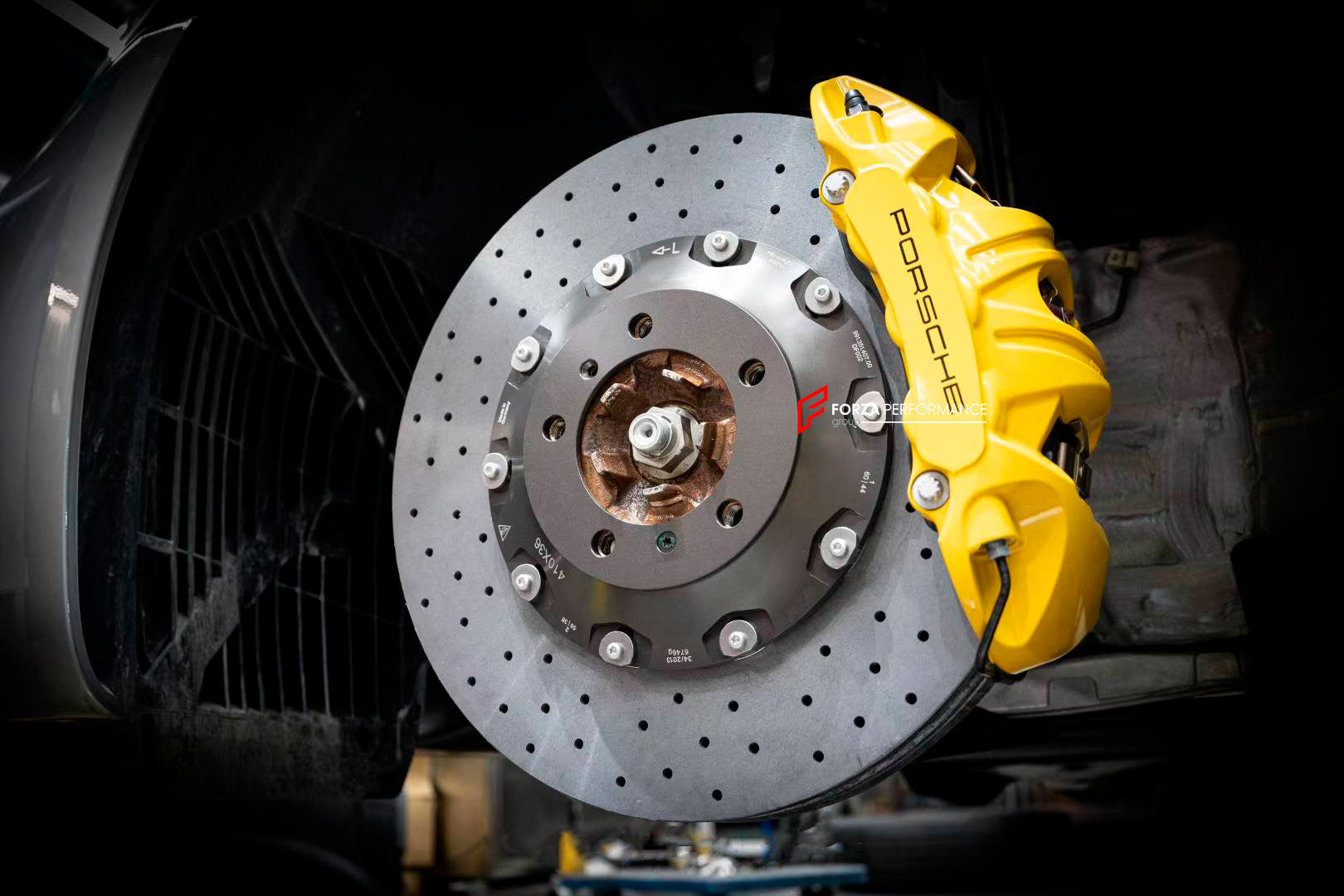 CARBON CERAMIC BIG BRAKE KIT for PORSCHE 911 992.1 CARRERA 2019 - 2024

Forza Performance Group offers various types of big brake kits, all types of aftermarket brake calipers, as well as genuine original brands of all types, such as AP Racing, Brembo, Akebono, AMG, M Performance, Audi, Porsche, Lamborghini, Toyota TRD, etc.

Material: Carbon Ceramic

Current set includes:

2x Genuine Porsche GT3RS Brembo 6 Pot Front Brake Calipers

2x Genuine Porsche GT3RS Brembo 4 pot Rear Brake Calipers
2x Electronic Par