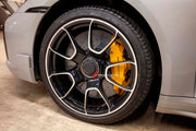 CARBON CERAMIC BIG BRAKE KIT for PORSCHE 911 992.1 TURBO S 2020+

Forza Performance Group offers various types of big brake kits, all types of aftermarket brake calipers, as well as genuine original brands of all types, such as AP Racing, Brembo, Akebono, AMG, M Performance, Audi, Porsche, Lamborghini, Toyota TRD, etc.

Material: Carbon Ceramic

Current set includes:

2x Genuine Porshce Turbo S 10 Pot Front Brake Calipers
2x Genuine Porshce Turbo S 4 pot Rear Brake Calipers
2x Front Brake Discs 420 mm

2x R