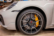 CARBON CERAMIC BIG BRAKE KIT for PORSCHE 911 992.1 TURBO S 2020+

Forza Performance Group offers various types of big brake kits, all types of aftermarket brake calipers, as well as genuine original brands of all types, such as AP Racing, Brembo, Akebono, AMG, M Performance, Audi, Porsche, Lamborghini, Toyota TRD, etc.

Material: Carbon Ceramic

Current set includes:

2x Genuine Porshce Turbo S 10 Pot Front Brake Calipers
2x Genuine Porshce Turbo S 4 pot Rear Brake Calipers
2x Front Brake Discs 420 mm

2x R