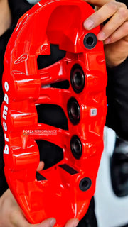CARBON CERAMIC BIG BRAKE KIT for PORSCHE MACAN 2021 - 2024

Forza Performance Group offers various types of big brake kits, all types of aftermarket brake calipers, as well as genuine original brands of all types, such as AP Racing, Brembo, Akebono, AMG, M Performance, Audi, Porsche, Lamborghini, Toyota TRD, etc.

Material: Carbon Ceramic

Current set includes:

2x Authentic Brembo BM6 6 Pot Front Brake Calipers

2x Front Brake Discs 380 mm

2x Brake Caliper Adapters
2x Brake Pads

PLEASE INCLUDE YOUR VIN, 