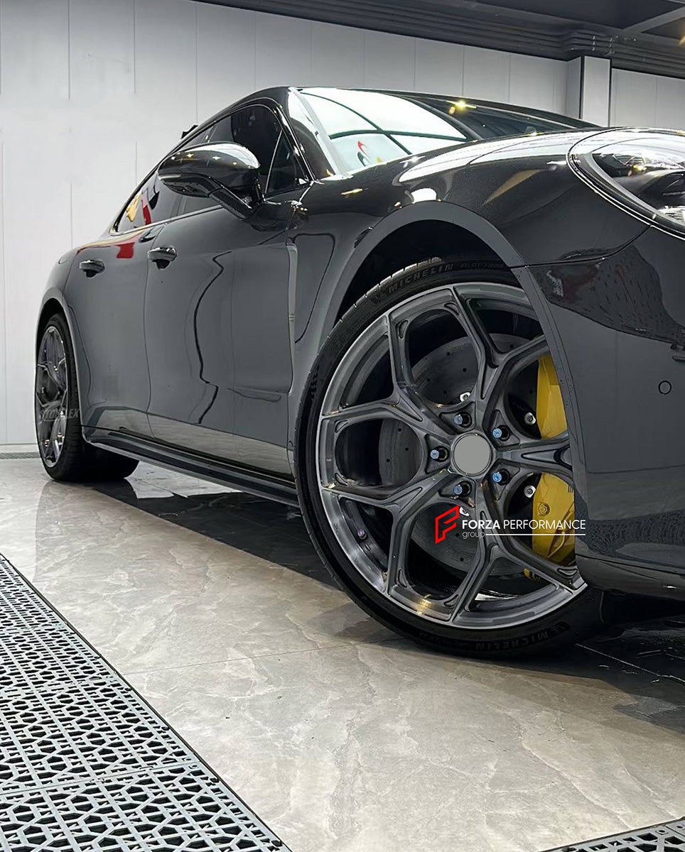 CARBON CERAMIC BIG BRAKE KIT for PORSCHE PANAMERA 971 2017 - 2024

Forza Performance Group offers various types of big brake kits, all types of aftermarket brake calipers, as well as genuine original brands of all types, such as AP Racing, Brembo, Akebono, AMG, M Performance, Audi, Porsche, Lamborghini, Toyota TRD, etc.

Material: Carbon Ceramic

Current set includes:

2x Authentic Akebono OEM 10 pot Front Brake Calipers

2x Front Brake Discs 440 mm

2x Brake Caliper Adapters
2x Brake Pads

PLEASE INCLUDE Y