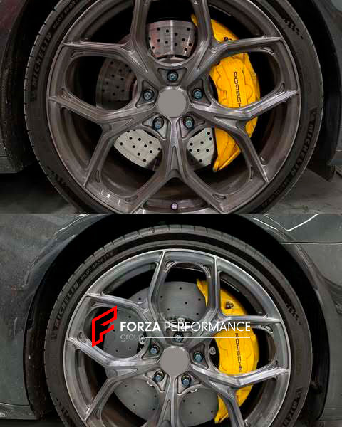CARBON CERAMIC BIG BRAKE KIT for PORSCHE PANAMERA 971 2017 - 2024

Forza Performance Group offers various types of big brake kits, all types of aftermarket brake calipers, as well as genuine original brands of all types, such as AP Racing, Brembo, Akebono, AMG, M Performance, Audi, Porsche, Lamborghini, Toyota TRD, etc.

Material: Carbon Ceramic

Current set includes:

2x Authentic Akebono OEM 10 pot Front Brake Calipers

2x Front Brake Discs 440 mm

2x Brake Caliper Adapters
2x Brake Pads

PLEASE INCLUDE Y