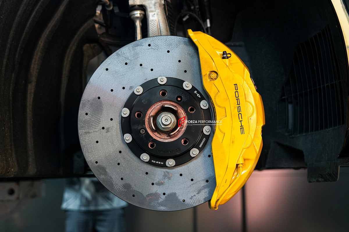CARBON CERAMIC BIG BRAKE KIT for PORSCHE PANAMERA 972 2024+

Forza Performance Group offers various types of big brake kits, all types of aftermarket brake calipers, as well as genuine original brands of all types, such as AP Racing, Brembo, Akebono, AMG, M Performance, Audi, Porsche, Lamborghini, Toyota TRD, etc.

Material: Carbon Ceramic

Current set includes:

2x Authentic Akebono 10 Pot Front Brake Calipers
2x Front Brake Discs 420 mm

2x Rear Brake Discs 380 mm
2x Brake Caliper Adapters
2x Brake Pads