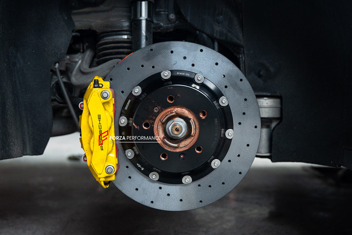 CARBON CERAMIC BIG BRAKE KIT for PORSCHE PANAMERA 972 2024+

Forza Performance Group offers various types of big brake kits, all types of aftermarket brake calipers, as well as genuine original brands of all types, such as AP Racing, Brembo, Akebono, AMG, M Performance, Audi, Porsche, Lamborghini, Toyota TRD, etc.

Material: Carbon Ceramic

Current set includes:

2x Authentic Akebono 10 Pot Front Brake Calipers
2x Front Brake Discs 420 mm

2x Rear Brake Discs 380 mm
2x Brake Caliper Adapters
2x Brake Pads