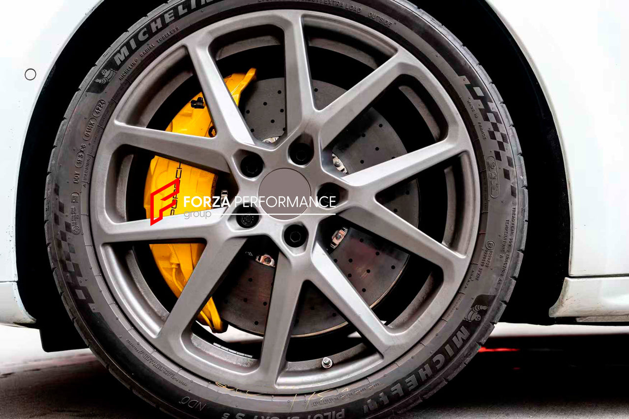 CARBON CERAMIC BIG BRAKE KIT for PORSCHE PANAMERA 972 2024+

Forza Performance Group offers various types of big brake kits, all types of aftermarket brake calipers, as well as genuine original brands of all types, such as AP Racing, Brembo, Akebono, AMG, M Performance, Audi, Porsche, Lamborghini, Toyota TRD, etc.

Material: Carbon Ceramic

Current set includes:

2x Authentic Akebono OEM 10 pot Front Brake Calipers
2x Authentic Brembo OEM 4 pot Rear Brake Calipers

2x Front Brake Discs 420 mm

2x Rear Brake