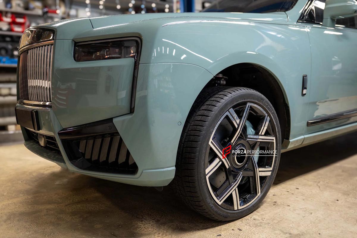 CARBON CERAMIC BIG BRAKE KIT for ROLLS-ROYCE CULLINAN SERIES 2 2024+

Forza Performance Group offers various types of big brake kits, all types of aftermarket brake calipers, as well as genuine original brands of all types, such as AP Racing, Brembo, Akebono, AMG, M Performance, Audi, Porsche, Lamborghini, Toyota TRD, etc.

Material: Carbon Ceramic

Current set includes:
2x Authentic Akebono&nbsp;10 Pot Front Brake Calipers
2x 4 pot Rear Brake Calipers
2x Front Brake Discs 440 mm
2x Rear Brake Discs 410 mm

