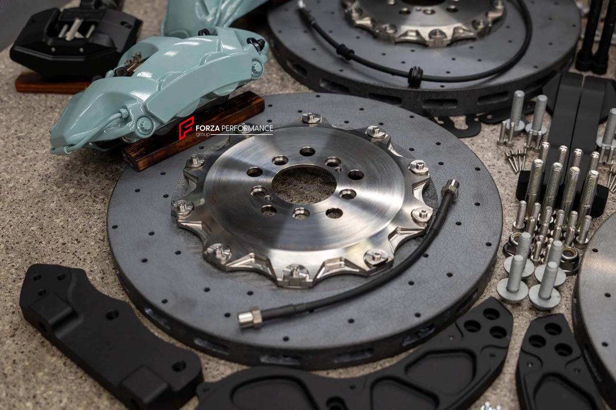 CARBON CERAMIC BIG BRAKE KIT for ROLLS-ROYCE CULLINAN SERIES 2 2024+

Forza Performance Group offers various types of big brake kits, all types of aftermarket brake calipers, as well as genuine original brands of all types, such as AP Racing, Brembo, Akebono, AMG, M Performance, Audi, Porsche, Lamborghini, Toyota TRD, etc.

Material: Carbon Ceramic

Current set includes:
2x Authentic Akebono&nbsp;10 Pot Front Brake Calipers
2x 4 pot Rear Brake Calipers
2x Front Brake Discs 440 mm
2x Rear Brake Discs 410 mm
