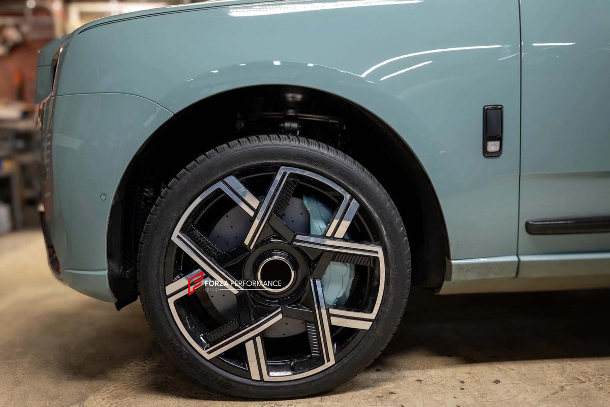 CARBON CERAMIC BIG BRAKE KIT for ROLLS-ROYCE CULLINAN SERIES 2 2024+

Forza Performance Group offers various types of big brake kits, all types of aftermarket brake calipers, as well as genuine original brands of all types, such as AP Racing, Brembo, Akebono, AMG, M Performance, Audi, Porsche, Lamborghini, Toyota TRD, etc.

Material: Carbon Ceramic

Current set includes:
2x Authentic Akebono&nbsp;10 Pot Front Brake Calipers
2x 4 pot Rear Brake Calipers
2x Front Brake Discs 440 mm
2x Rear Brake Discs 410 mm
