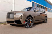 CARBON CERAMIC BIG BRAKE KIT for ROLLS-ROYCE CULLINAN SERIES 2 2024+

Forza Performance Group offers various types of big brake kits, all types of aftermarket brake calipers, as well as genuine original brands of all types, such as AP Racing, Brembo, Akebono, AMG, M Performance, Audi, Porsche, Lamborghini, Toyota TRD, etc.

Material: Carbon Ceramic

Current set includes:

2x Authentic Akebono 10 Pot Front Brake Calipers

4 pot Rear Brake Calipers with integrated Electric Parking Brake
2x Front Brake Discs 4