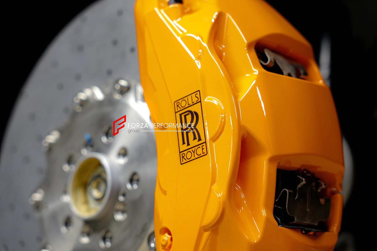 CARBON CERAMIC BIG BRAKE KIT for ROLLS-ROYCE CULLINAN SERIES 2 2024+

Forza Performance Group offers various types of big brake kits, all types of aftermarket brake calipers, as well as genuine original brands of all types, such as AP Racing, Brembo, Akebono, AMG, M Performance, Audi, Porsche, Lamborghini, Toyota TRD, etc.

Material: Carbon Ceramic

Current set includes:

2x Authentic Akebono 10 Pot Front Brake Calipers

4 pot Rear Brake Calipers with integrated Electric Parking Brake
2x Front Brake Discs 4