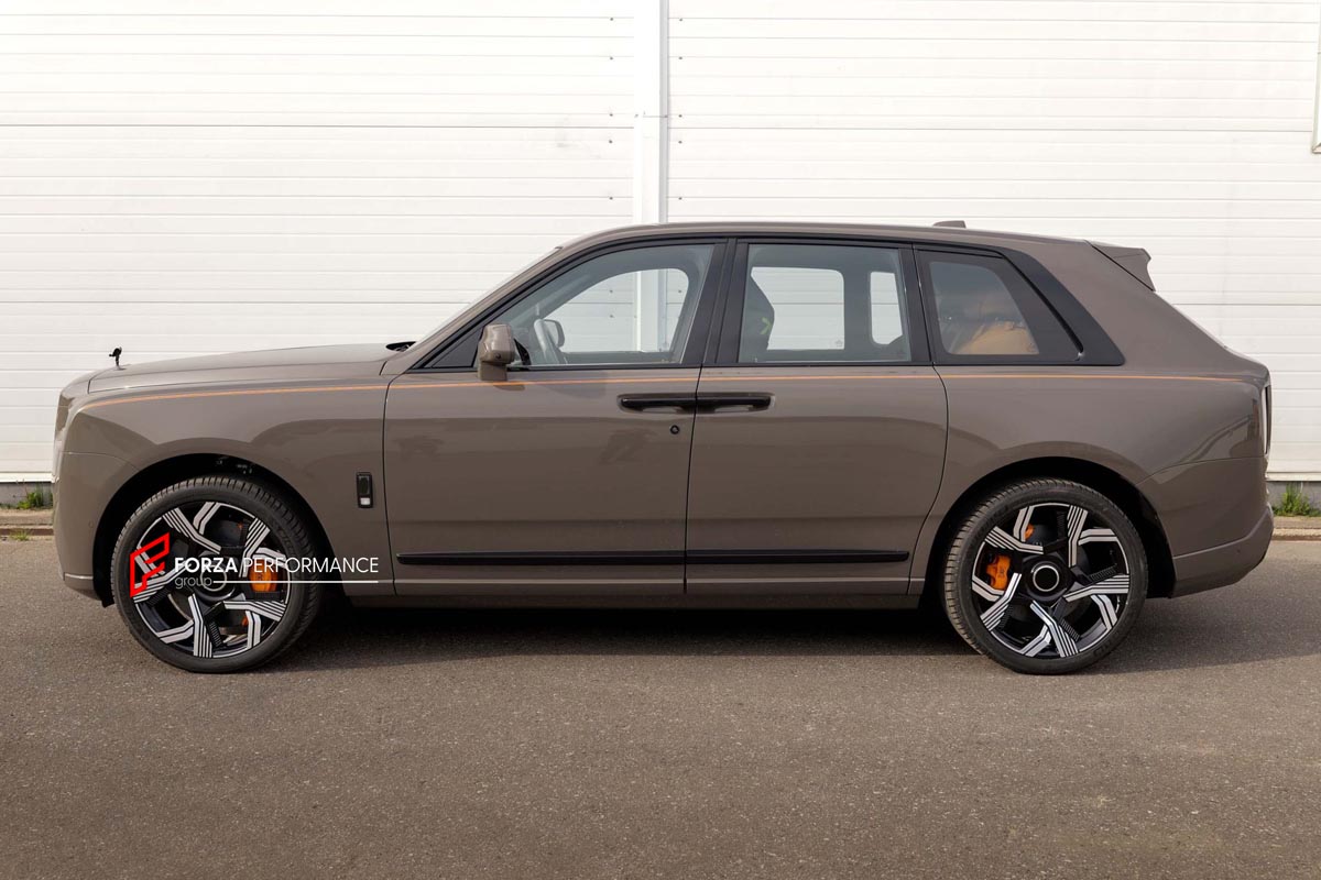 CARBON CERAMIC BIG BRAKE KIT for ROLLS-ROYCE CULLINAN SERIES 2 2024+

Forza Performance Group offers various types of big brake kits, all types of aftermarket brake calipers, as well as genuine original brands of all types, such as AP Racing, Brembo, Akebono, AMG, M Performance, Audi, Porsche, Lamborghini, Toyota TRD, etc.

Material: Carbon Ceramic

Current set includes:

2x Authentic Akebono 10 Pot Front Brake Calipers

4 pot Rear Brake Calipers with integrated Electric Parking Brake
2x Front Brake Discs 4