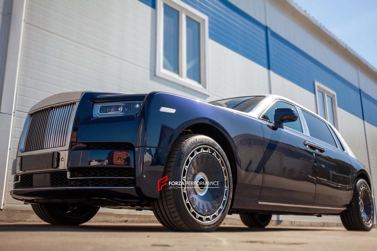 CARBON CERAMIC BIG BRAKE KIT for ROLLS-ROYCE PHANTOM 2017+

Forza Performance Group offers various types of big brake kits, all types of aftermarket brake calipers, as well as genuine original brands of all types, such as AP Racing, Brembo, Akebono, AMG, M Performance, Audi, Porsche, Lamborghini, Toyota TRD, etc.

Material: Carbon Ceramic

Current set includes:
2x Authentic Akebono 10 Pot Front Brake Calipers
2x 4 pot Rear Brake Calipers
2x Front Brake Discs 440 mm
2x Rear Brake Discs 410 mm
2x Brake Calipe