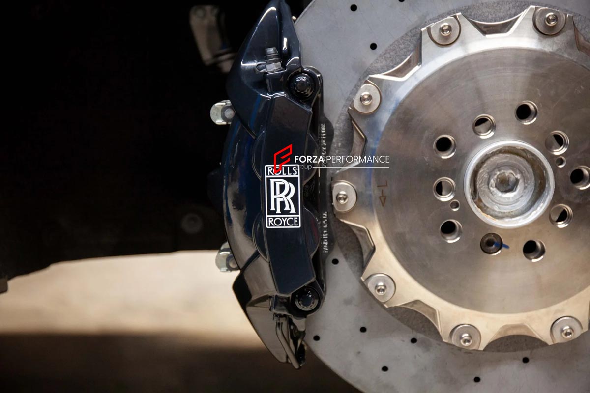 CARBON CERAMIC BIG BRAKE KIT for ROLLS-ROYCE PHANTOM 2017+

Forza Performance Group offers various types of big brake kits, all types of aftermarket brake calipers, as well as genuine original brands of all types, such as AP Racing, Brembo, Akebono, AMG, M Performance, Audi, Porsche, Lamborghini, Toyota TRD, etc.

Material: Carbon Ceramic

Current set includes:
2x Authentic Akebono 10 Pot Front Brake Calipers
2x 4 pot Rear Brake Calipers
2x Front Brake Discs 440 mm
2x Rear Brake Discs 410 mm
2x Brake Calipe