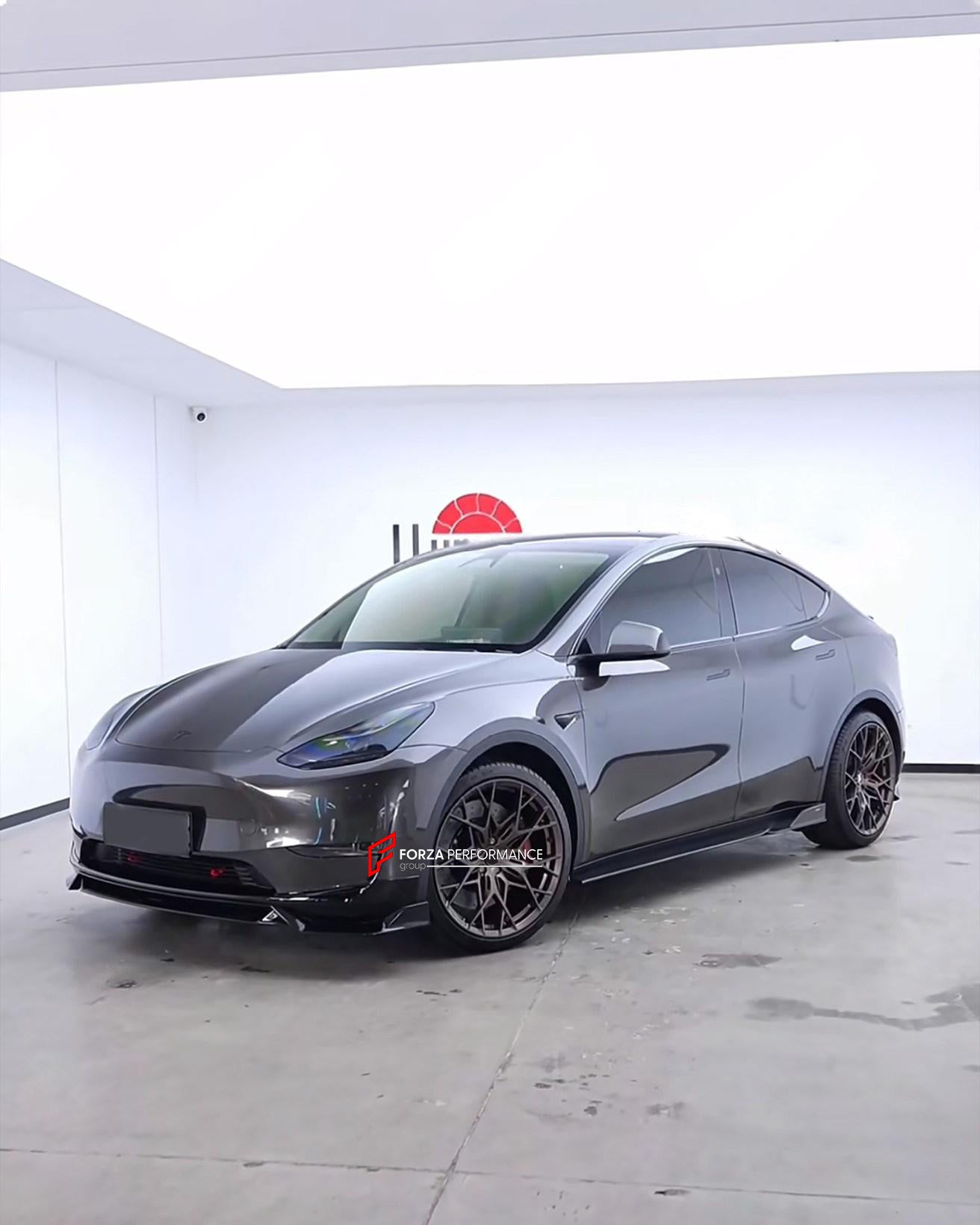 CARBON CERAMIC BIG BRAKE KIT for TESLA MODEL Y 2020 - 2025

Forza Performance Group offers various types of big brake kits, all types of aftermarket brake calipers, as well as genuine original brands of all types, such as AP Racing, Brembo, Akebono, AMG, M Performance, Audi, Porsche, Lamborghini, Toyota TRD, etc.

Material: Carbon Ceramic

Current set includes:

2x Authentic Brembo GTS6 6 Pot Front Brake Calipers

2x Front Brake Discs 405 mm

2x Brake Caliper Adapters
2x Brake Pads

PLEASE INCLUDE YOUR VIN,