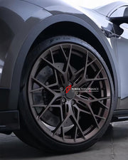 CARBON CERAMIC BIG BRAKE KIT for TESLA MODEL Y 2020 - 2025

Forza Performance Group offers various types of big brake kits, all types of aftermarket brake calipers, as well as genuine original brands of all types, such as AP Racing, Brembo, Akebono, AMG, M Performance, Audi, Porsche, Lamborghini, Toyota TRD, etc.

Material: Carbon Ceramic

Current set includes:

2x Authentic Brembo GTS6 6 Pot Front Brake Calipers

2x Front Brake Discs 405 mm

2x Brake Caliper Adapters
2x Brake Pads

PLEASE INCLUDE YOUR VIN,