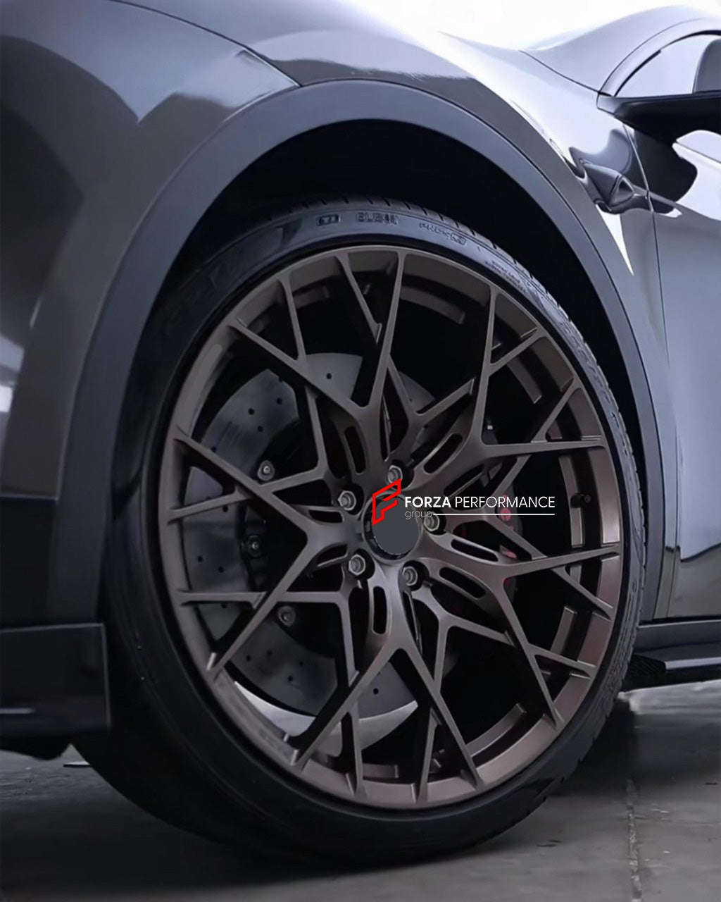 CARBON CERAMIC BIG BRAKE KIT for TESLA MODEL Y 2020 - 2025

Forza Performance Group offers various types of big brake kits, all types of aftermarket brake calipers, as well as genuine original brands of all types, such as AP Racing, Brembo, Akebono, AMG, M Performance, Audi, Porsche, Lamborghini, Toyota TRD, etc.

Material: Carbon Ceramic

Current set includes:

2x Authentic Brembo GTS6 6 Pot Front Brake Calipers

2x Front Brake Discs 405 mm

2x Brake Caliper Adapters
2x Brake Pads

PLEASE INCLUDE YOUR VIN,