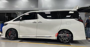 CARBON CERAMIC BIG BRAKE KIT for TOYOTA ALPHARD 40 SERIES 2023+

Forza Performance Group offers various types of big brake kits, all types of aftermarket brake calipers, as well as genuine original brands of all types, such as AP Racing, Brembo, Akebono, AMG, M Performance, Audi, Porsche, Lamborghini, Toyota TRD, etc.

Material: Carbon Ceramic

Current set includes:

2x Authentic Brembo GT350 6 Pot Front Brake Calipers
2x 4 pot Rear Brake Calipers
2x Front Brake Discs 410 mm

2x Rear Brake Discs 370 mm

2x 