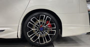 CARBON CERAMIC BIG BRAKE KIT for TOYOTA ALPHARD 40 SERIES 2023+

Forza Performance Group offers various types of big brake kits, all types of aftermarket brake calipers, as well as genuine original brands of all types, such as AP Racing, Brembo, Akebono, AMG, M Performance, Audi, Porsche, Lamborghini, Toyota TRD, etc.

Material: Carbon Ceramic

Current set includes:

2x Authentic Brembo GT350 6 Pot Front Brake Calipers
2x 4 pot Rear Brake Calipers
2x Front Brake Discs 410 mm

2x Rear Brake Discs 370 mm

2x 
