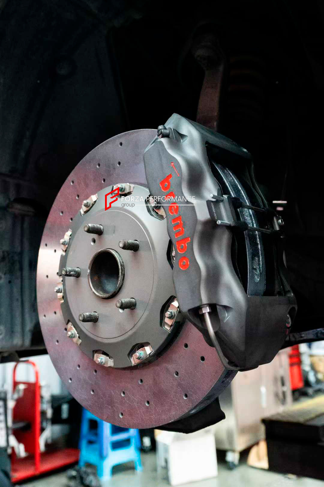 CARBON CERAMIC BBK BIG BRAKE KIT for LEXUS IS F XE20 2007 - 2014