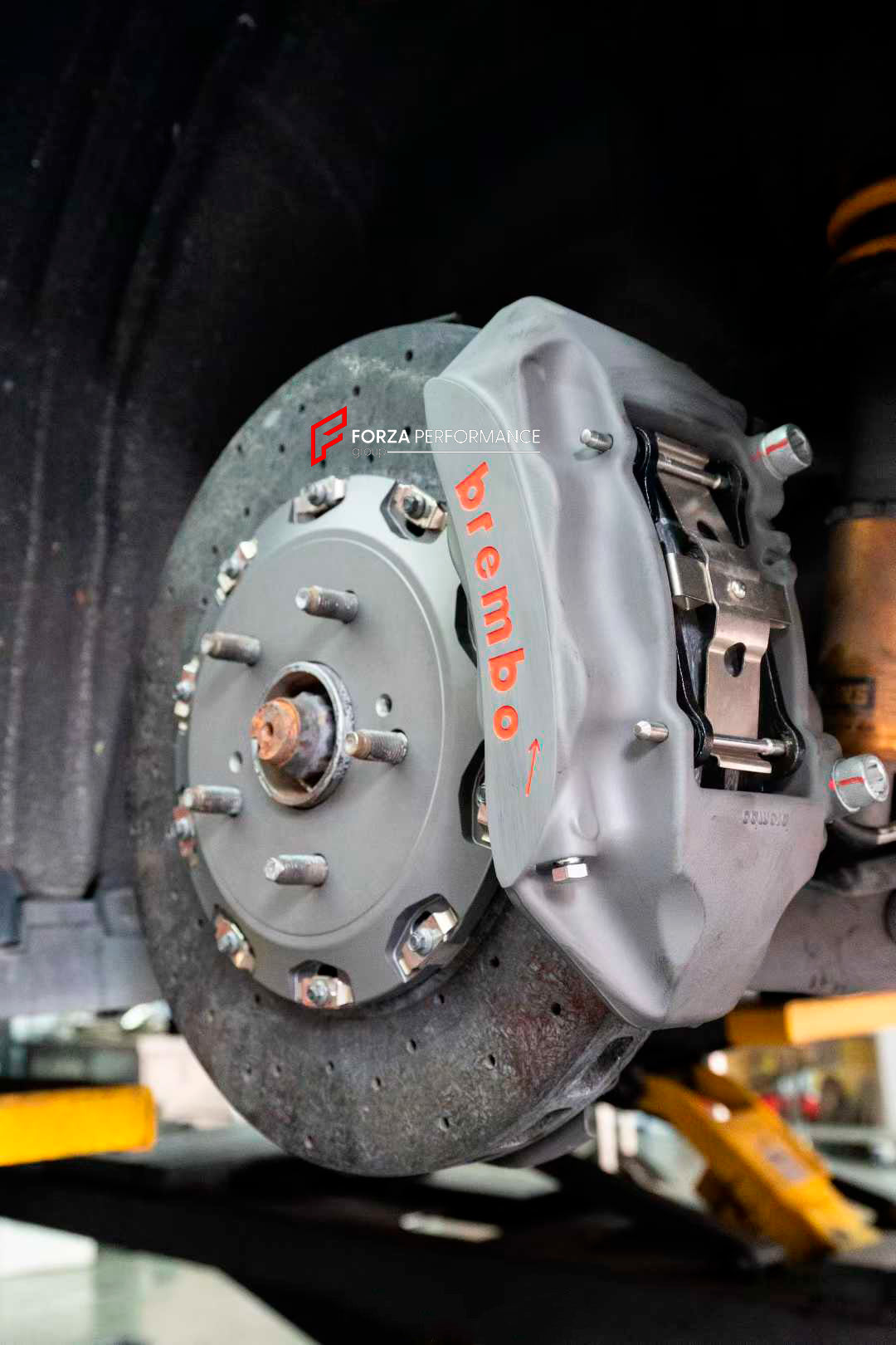 CARBON CERAMIC BBK BIG BRAKE KIT for LEXUS IS F XE20 2007 - 2014
