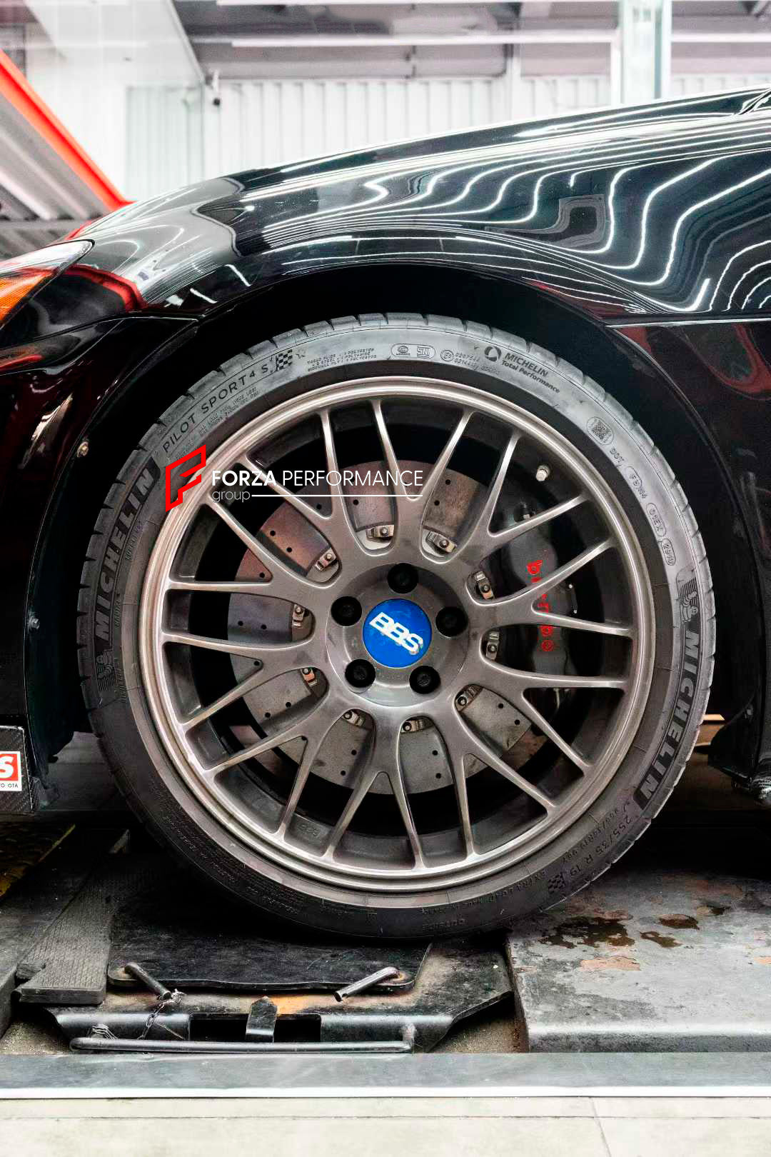 パーツ BBK CARBON CERAMIC BBK BIG BRAKE KIT for LEXUS IS F XE20 2007 - 2014