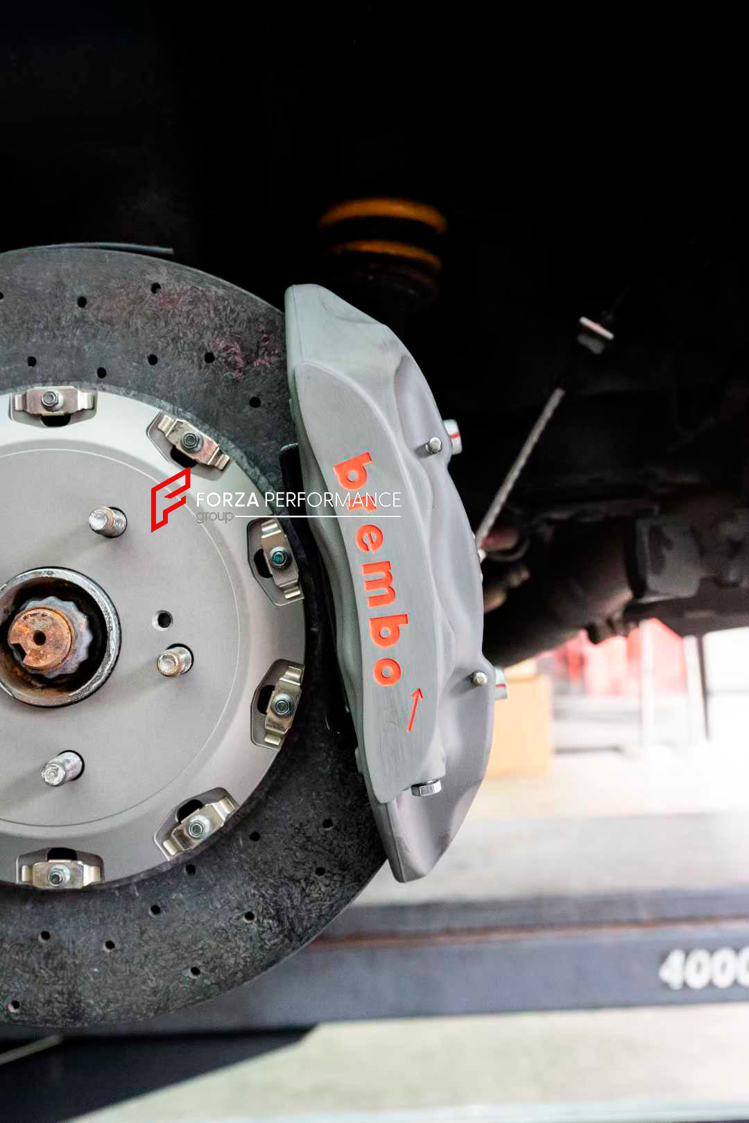 CARBON CERAMIC BBK BIG BRAKE KIT for LEXUS IS F XE20 2007 - 2014