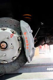 We manufacture premium quality carbon ceramic brakes discs rotors for LEXUS IS F XE20 2007 - 2014 in any size

Specification:

Authentic Brembo 6 Pot Front Brake Calipers
Front disc

Material: Carbon Ceramic ( C / SiC) rings, Aluminium hat / bell

Includes: Carbon ceramic brake disсs / rotors, brake pads, brackets for calipers, hoses.

BRAKE DISCS ROTORS CAN BE MADE FOR YOUR CAR IN ANY SIZE AND UPGRADED FROM IRON / STEEL DISCS TO CARBON CERAMIC

PLEASE INCLUDE YOUR CAR VIN, MODEL, YEAR AND WHEELS SIZE.

Not