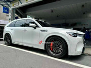 We manufacture premium quality carbon ceramic brakes discs rotors for MAZDA CX-90 KK 2023+ in any size

Specification:

6 Pot Front Brake Calipers
Front disc: 420 mm, thickness 40 mm

Material: Carbon Ceramic ( C / SiC) rings, Aluminium hat / bell

Includes: Carbon ceramic brake disсs / rotors, brake pads, brackets for calipers, hoses.

BRAKE DISCS ROTORS CAN BE MADE FOR YOUR CAR IN ANY SIZE AND UPGRADED FROM IRON / STEEL DISCS TO CARBON CERAMIC

PLEASE INCLUDE YOUR CAR VIN, MODEL, YEAR AND WHEELS SIZE.

No