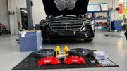 We manufacture premium quality carbon ceramic brakes discs rotors for MERCEDES BENZ S-CLASS S580 W223 2020+ in any size

Specification:

Authentic APRacing CP9571 6&nbsp;Pot Front Brake Calipers
Front disc: 410 mm, thickness 36 mm

Material: Carbon Ceramic ( C / SiC) rings, Aluminium hat / bell

Includes: Carbon ceramic brake disсs / rotors, brake pads, brackets for calipers, hoses.

BRAKE DISCS ROTORS CAN BE MADE FOR YOUR CAR IN ANY SIZE AND UPGRADED FROM IRON / STEEL DISCS TO CARBON CERAMIC

PLEASE INCLUD